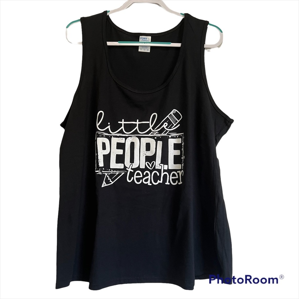 Little People Teacher tank top